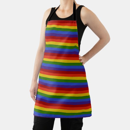 Tablier Arc-en-ciel Motif horizontal (Insitu)