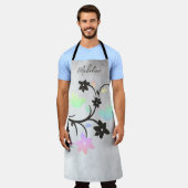 Tablier Arc en ciel Pastel Lovebirds Apron (Porté)