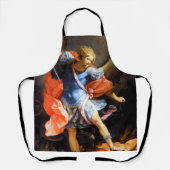 Tablier Archange Michael piétine Satan, Guido Reni (Recto)