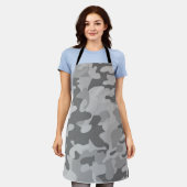 Tablier Ardoise en camo militaire gris gris gris gris gris (Porté)