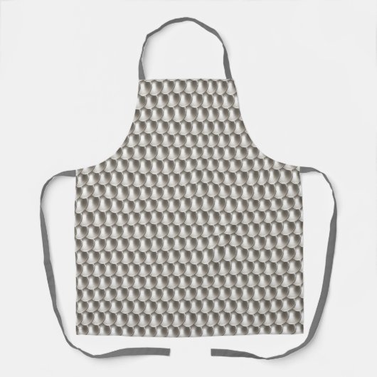 Tablier Argent Argent Armor de cuisine (Recto)