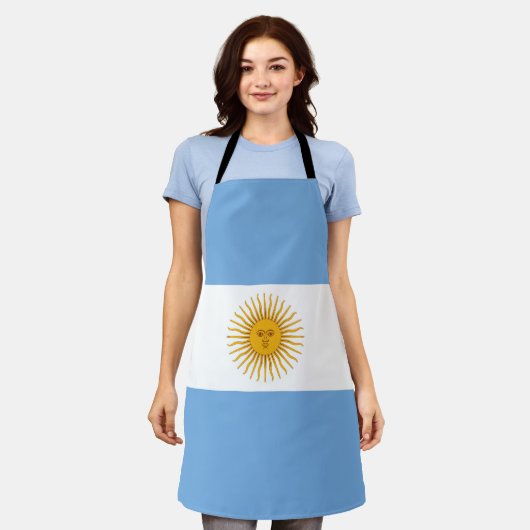 Tablier Argentina flag (Porté)
