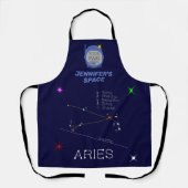 Tablier Aries de Zodiac Constellation (Recto)