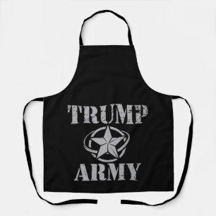 Tablier Armée Trump 47e président américain Vintage Rétro