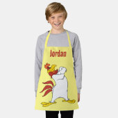 Tablier Armoiries de Foghorn Leghorn franchies (Porté)