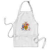 Tablier Armoiries de la Barbade Emblème national (Devant)