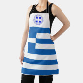 Tablier Armoiries de la Grèce (Insitu)