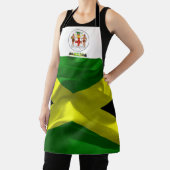 Tablier Armoiries du drapeau jamaïcain (Insitu)