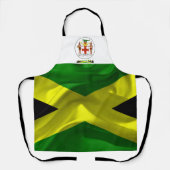 Tablier Armoiries du drapeau jamaïcain (Recto)