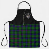 Tablier Armstrong Clan Badge & Tartan Kilt Apron (Recto)