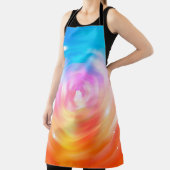 Tablier arrière - plan abstrait. cercles brillants arrière (Insitu)