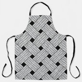 Tablier Arrière - plan avec patte transparente traditionne (Recto)