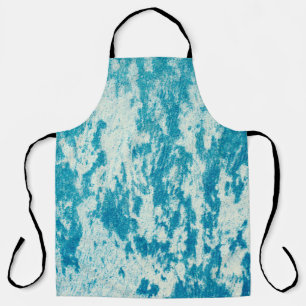 Tablier Arrière - plan bleu texturé en tissu dense. Con