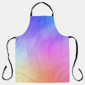Tablier Arrière - plan couleur aquarelle (Recto)