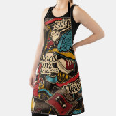 Tablier Arrière - plan de graffiti sans couture. Ppa trans (Insitu)