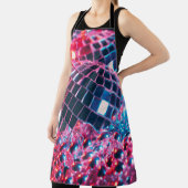 Tablier Arrière - plan de la soirée disco brillant avec bo (Insitu)