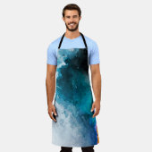 Tablier Arrière - plan de papier aquarelle. Illu peint Abs (Porté)