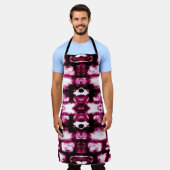 Tablier Arrière - plan de peinture couleur. Aquarelle Art. (Porté)