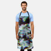 Tablier Arrière - plan de pépin foncé, illustration. Noir, (Porté)