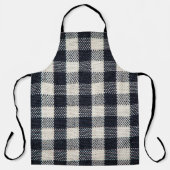 Tablier Arrière - plan de texture coton plaid. (Recto)