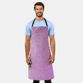 Tablier Arrière - plan de texture de papier ultra violet v (Porté)