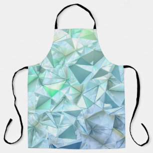 Tablier Arrière - plan de triangle cristal.