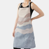 Tablier Arrière - plan de vague Abstrait (Insitu)