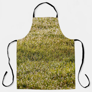 Tablier Arrière - plan d'herbe fraîche vert printemps, ave