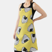 Tablier Arrière - plan d'Onigiri (balle de riz japonaise). (Insitu)