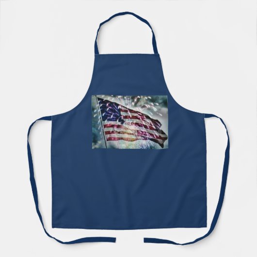 Tablier Arrière-plan Fireworks (Recto)