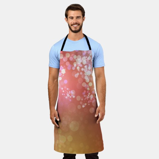 Tablier arrière - plan glamour Abstrait étincelant. (Porté)