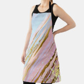 Tablier Arrière - plan rose texturé (Insitu)