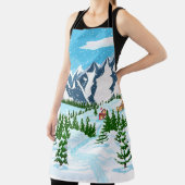 Tablier Arrière - plan simple et transparent - dessin manu (Insitu)