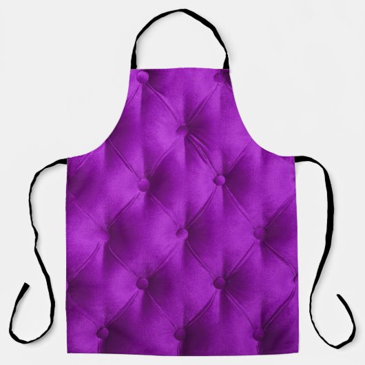 Tablier Arrière - plan textile violet velours violet capit (Recto)
