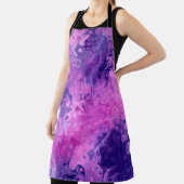 Tablier Arrière - plan texture motif violet (Insitu)