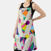 Tablier arrière - plan triangle sans couture, motif hipste (Insitu)