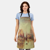 Tablier Arrivée d'un paquebot par Joseph Turner (Porté)