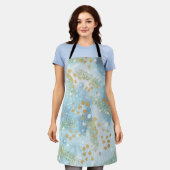 Tablier Art Abstrait de Noël (Porté)