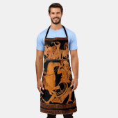 Tablier Art classique de la poterie grecque ancienne à chi (Porté)