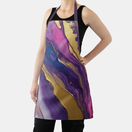 Tablier Art dans la cuisine-Abstrait de flux Art Apron- (Insitu)