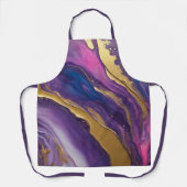 Tablier Art dans la cuisine-Abstrait de flux Art Apron- (Recto)