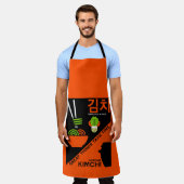 Tablier Art de cuisine coréen Kimchi (Porté)