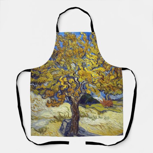 Tablier Art de Van Gogh Mulberry Tree (Recto)