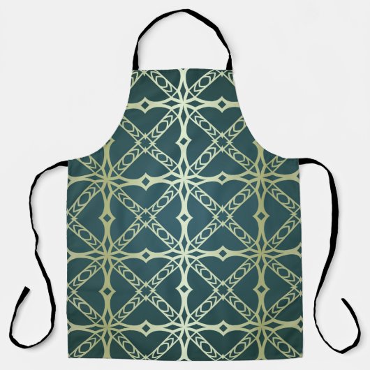 Tablier Art-deco vintage seamless geometric pattern. Vinta (Recto)