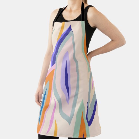 Tablier Art d'été : Motif de collage créatif (Insitu)