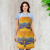 Tablier Art du coucher du soleil