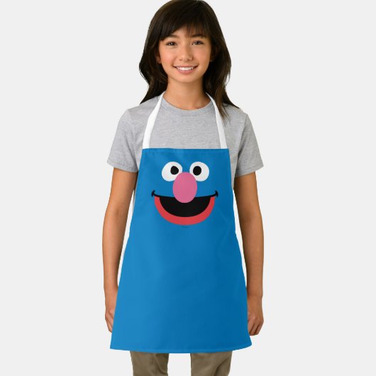 Tablier Art du visage de Grover (Insitu)
