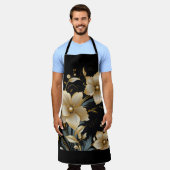 TABLIER ART FLORAL #2 (Porté)
