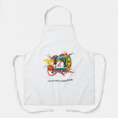 Tablier Art fou (Recto)