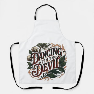 Tablier Art gothique Dansant avec le diable